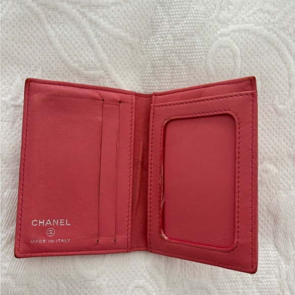 AUTHENTIC Chanel card holder ( pink) - Picture 4 of 4